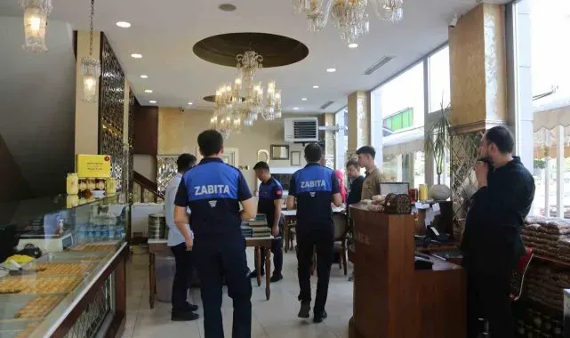 Zabıta ekipleri bayram denetiminde