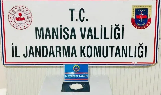 Manisa'da üzerinden metamfetamin çıkan şüpheli tutuklandı