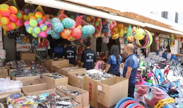 Diyarbakır'da zabıtadan bayram öncesi maytap denetimi