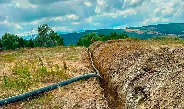 Sinop'ta köylerin içme suyu altyapısı güçleniyor