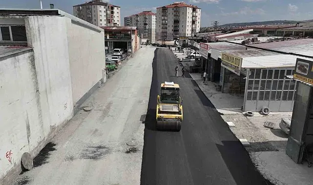 Sorgun Sanayi Sitesi'nde asfalt hamlesi: Yollar yenileniyor