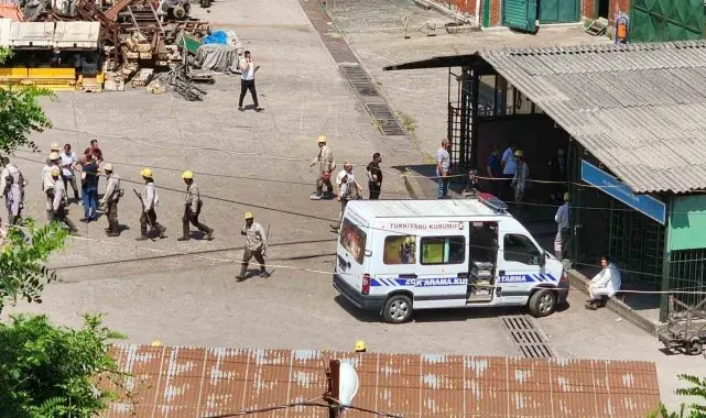 Zonguldak'ta maden ocağında göçük: 1'i ağır 2 yaralı