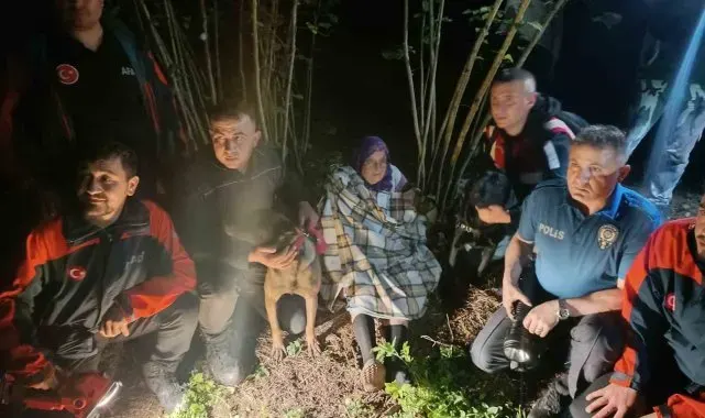 Ordu'da kaybolan Alzheimer hastası kadın sağ olarak bulundu