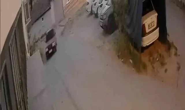 Çocukların oynadığı sokağa drift atarak girdi, hızla uzaklaştı