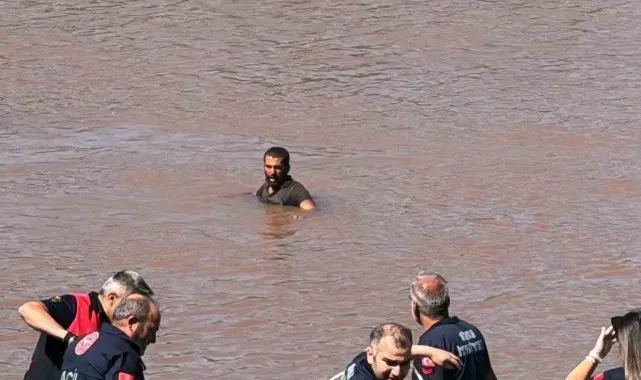 Bindiği at kaçırdı, Kızılırmak'ta boğulmaktan son anda kurtarıldı