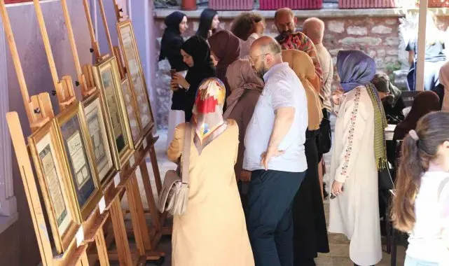Fatih'te "Anasır-ı Erbaa Hüsn-i Hat Sergisi" açıldı