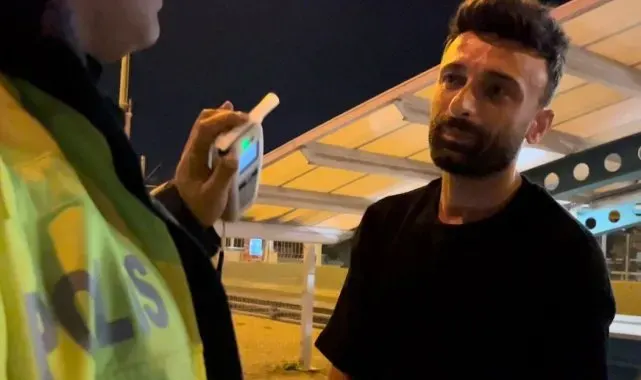 Böyle sabır sınavı görülmedi...Alkolmetreyi görünce dili tutuldu