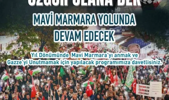 Mavi Marmara şehitleri Millet Bahçesi'nde anılacak