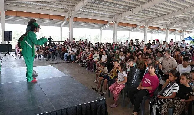 Şehitkamil'de çocukların neşesi mahallelere taşındı