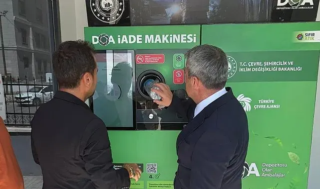 Samsun'da DOA sistemiyle 2 milyondan fazla ambalaj geri dönüşüme kazandırıldı