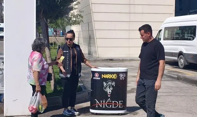 Niğde'de 210 kişiye narkotik bilgilendirmesi