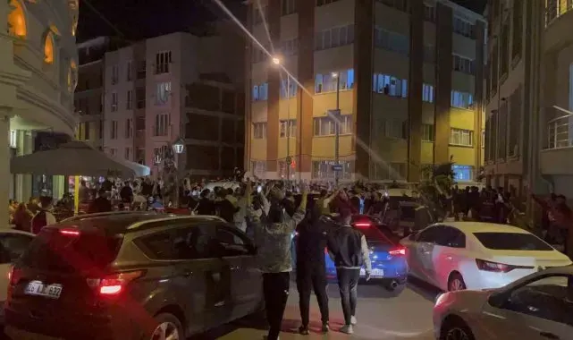 Eskişehir'de Galatasaray taraftarı şampiyonluk kutlaması yapamadı