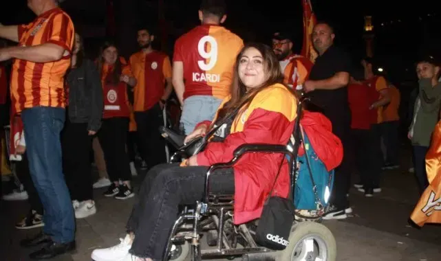 Galatasaray taraftarları Ordu'da şampiyonluğu coşkuyla kutladı