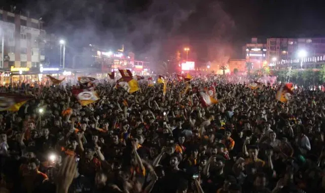 Aydın'da Galatasaraylılar meydana sığmadı