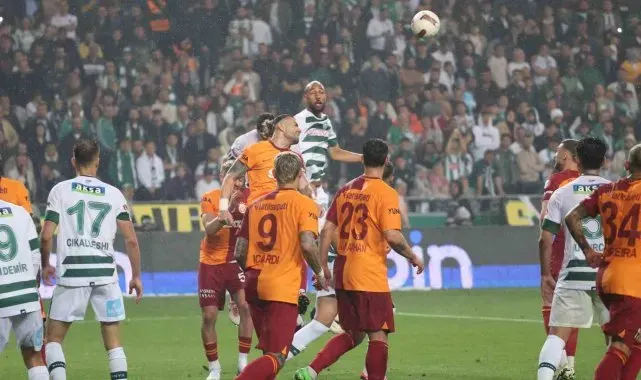 Trendyol Süper Lig: Konyaspor: 1 - Galatasaray: 3