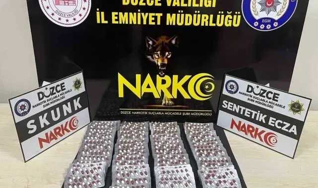 Düzce'de uyuşturucu operasyonunda 1 tutuklama