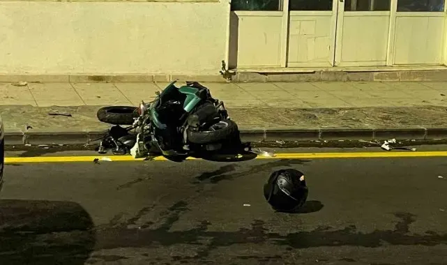 Otomobille motosiklet kafa kafaya çarpıştı: 1 ölü