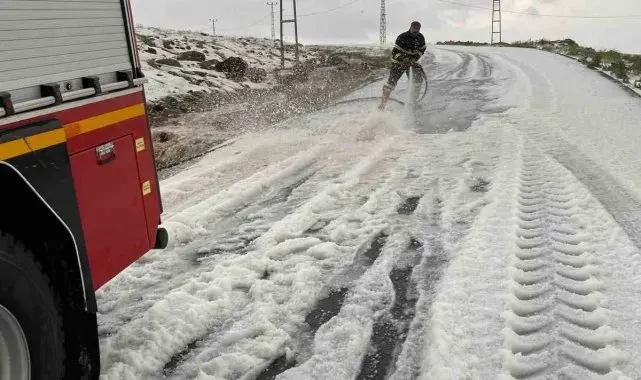 Iğdır'da sağanak sonucu taşkınlar ve sel meydana geldi