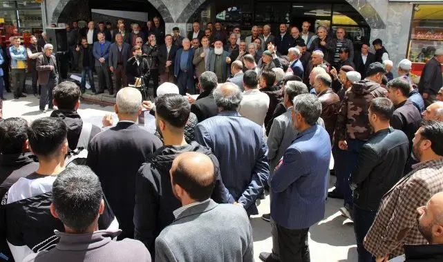 Ağrı'da İsrail'in Filistin'deki katliamına tepki