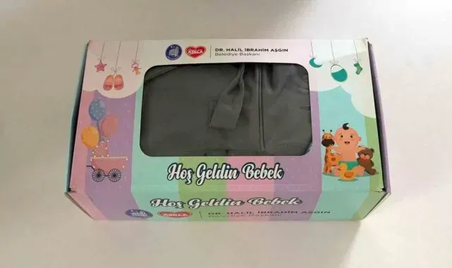 Çorum Belediyesi'nden "Hoş Geldin Bebek" seti