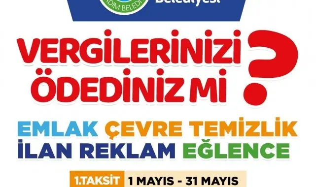 Emlak ve ÇTV'de son gün 31 Mayıs