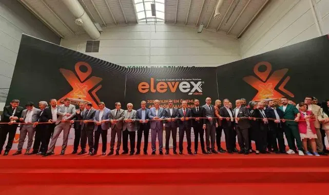 ELEVEX 2024 Asansör ve Teknolojileri Fuarı Konya'da açıldı