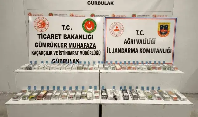 Ağrı'da, gümrük sahasında 38 kilo 700 gram uyuşturucu yakalandı