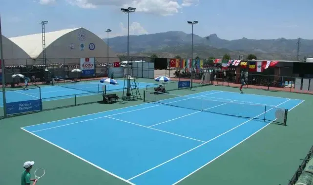 3. Uluslararası Cudi Cup Tenis Turnuvası "Cudi ve Gabar" kortlarında devam ediyor