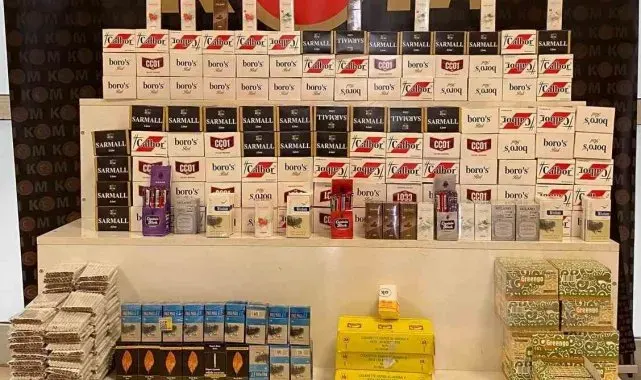 Muş'ta kaçak sigara ve tütün ele geçirildi
