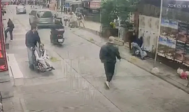 Kadıköy'de pitbull cinsi köpek çevredekilere saldırdı