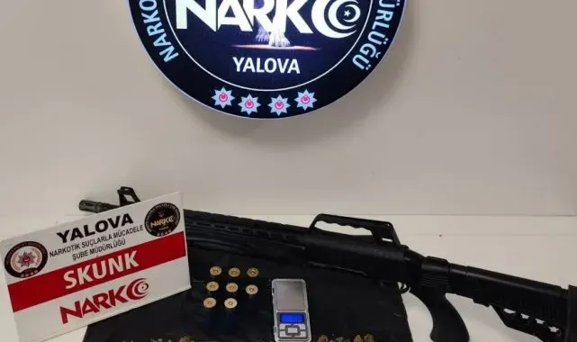 Yalova'da uyuşturucu operasyonu: 4 gözaltı