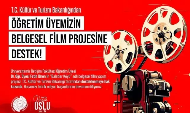 Bakanlıktan 'Baletler Köyü' belgesel filmine destek