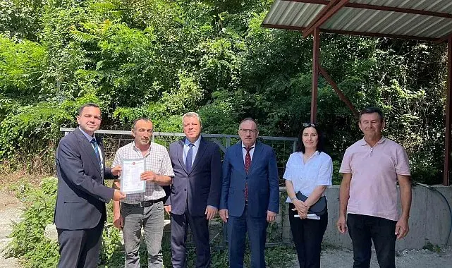 Ayvacık'ta 859 vatandaşın tapu sevinci