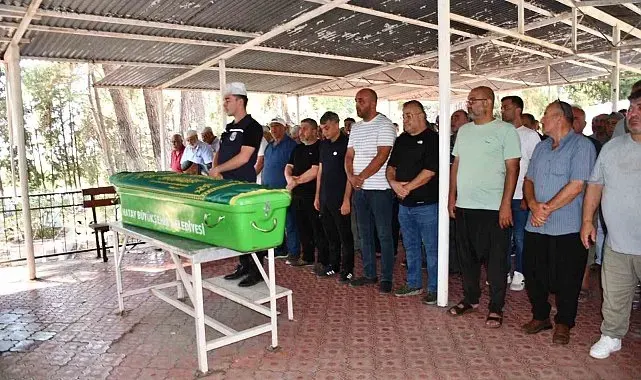 Kazada ölen işçi son yolculuğuna uğurlandı
