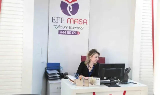Efe Masa, vatandaşlara çözüm oluyor