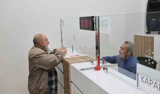 Talas Belediyesi'nde vergi mesaisi
