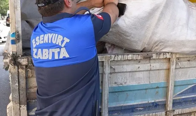 Esenyurt'ta kaçak döküme ceza yağdı