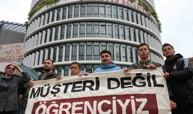 Bolu'da ulaşıma yapılan yüzde 63 zam öğrencileri ayaklandırdı