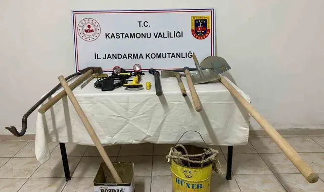 Define avcılarına suçüstü baskın: 5 gözaltı