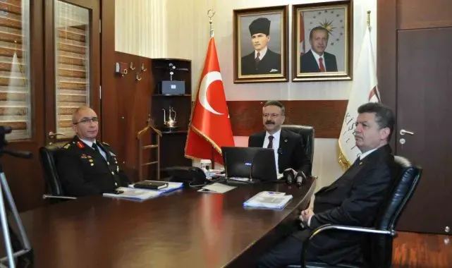 Eskişehir Valiliği Nisan Ayı Güvenlik Bilgilendirme Toplantısı