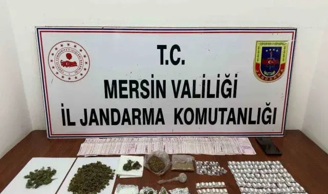 Mersin Silifke'de uyuşturucu taciri yakalandı
