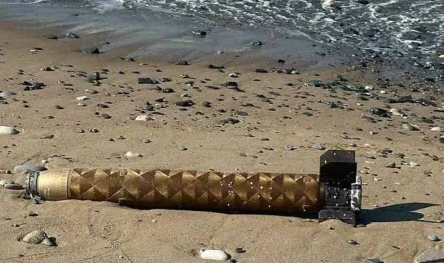 Yeniköy sahilde mühimmat bulundu