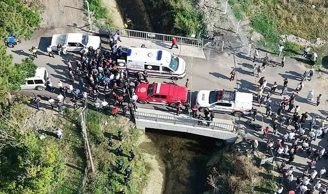 Bafra'da sulama kanalına düşen otomobilde kaybolan gençten acı haber