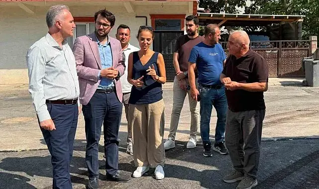 İnegöl'de BUSKİ'nin altyapı çalışmaları devam ediyor
