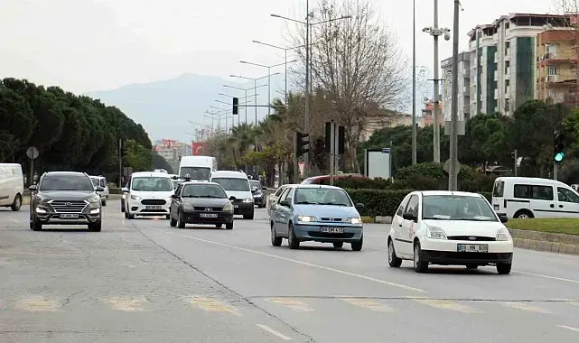 Aydın'da araç sayısı 690 bin oldu