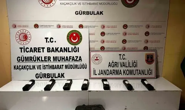 Ağrı'da 8 kilo 700 gram metamfetamin yakalandı