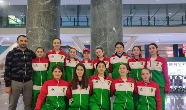 Abhazyalı sporcular dostluk turnuvası içinKayseri'ye geldi