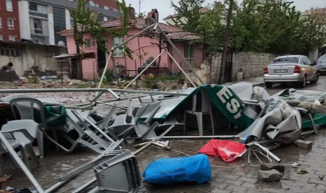 Denizli'de kuvvetli rüzgar ve fırtına bekleniyor