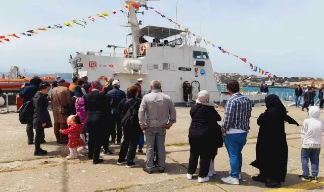 TCSG-72 botu halkın ziyaretine açıldı