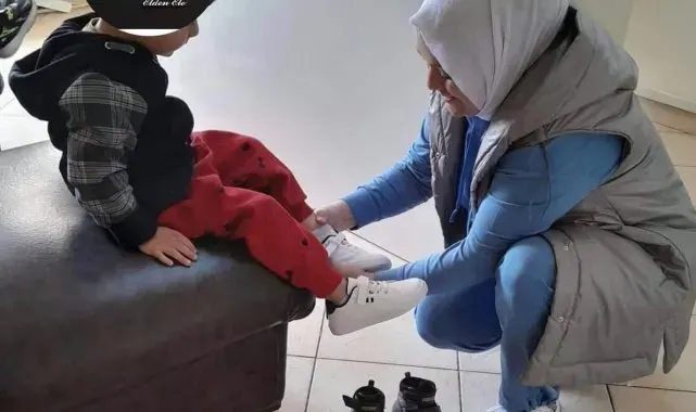 Çocukların bayramlıkları İnsanlık İçin Elden Ele Derneği'nden